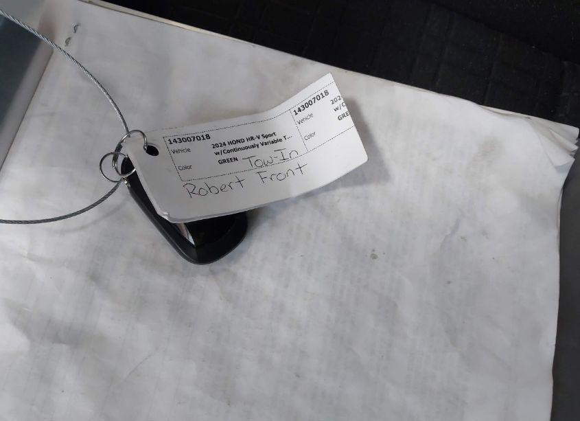 Photo 11 of 2024 Honda Hr-v 2WD SPORT/2WD SPORT W/O BSI (VIN 3CZRZ1H54RM736379)