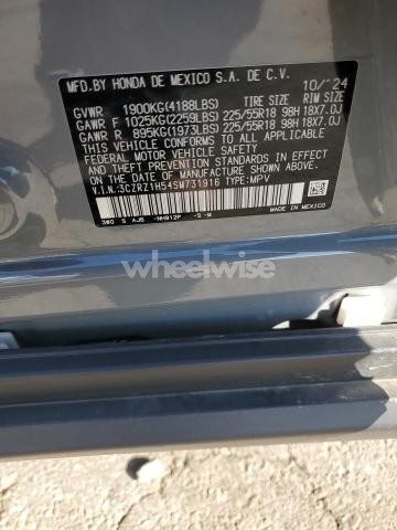 Photo 2 of 2025 HONDA HR-V SPORT N/A (VIN 3CZRZ1H54SM731916)