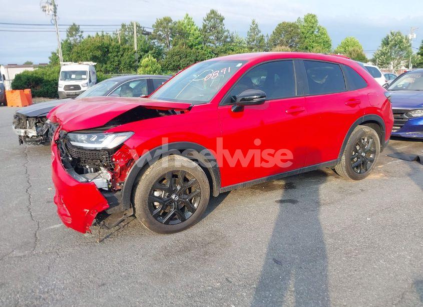 Photo 2 of 2024 Honda Hr-v 2WD SPORT/2WD SPORT W/O BSI (VIN 3CZRZ1H56RM730891)