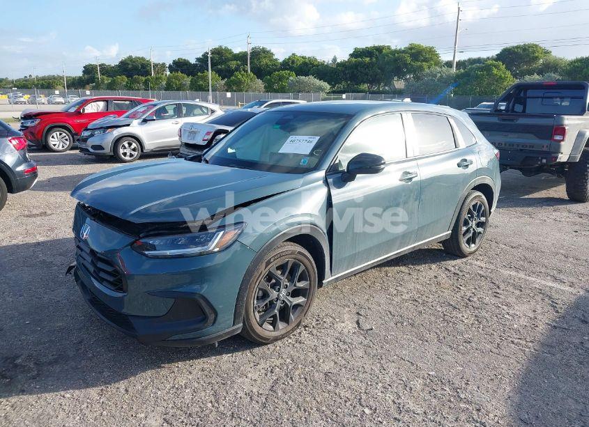 Photo 2 of 2024 Honda Hr-v 2WD SPORT/SPORT (VIN 3CZRZ1H57RM739339)