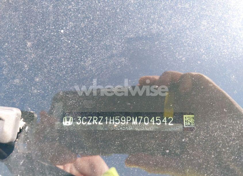 Photo 9 of 2023 Honda Hr-v 2WD SPORT (VIN 3CZRZ1H59PM704542)