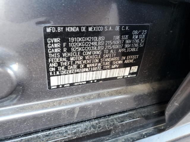 Photo 7 of 2024 HONDA HR-V EXL (VIN 3CZRZ1H70RM719872)