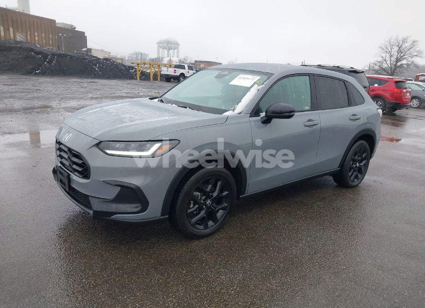 Photo 2 of 2024 Honda Hr-v AWD SPORT/AWD SPORT W/O BSI (VIN 3CZRZ2H52RM700809)