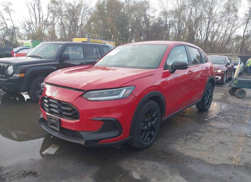 Photo 2 of 2024 Honda Hr-v AWD SPORT/AWD SPORT W/O BSI (VIN 3CZRZ2H54RM725159)