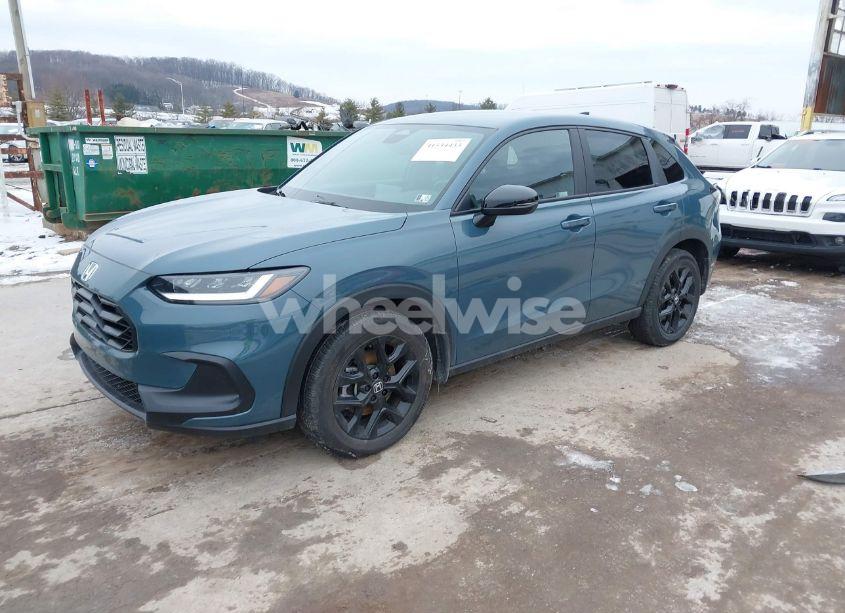 Photo 2 of 2024 Honda Hr-v AWD SPORT/AWD SPORT W/O BSI (VIN 3CZRZ2H57RM728346)