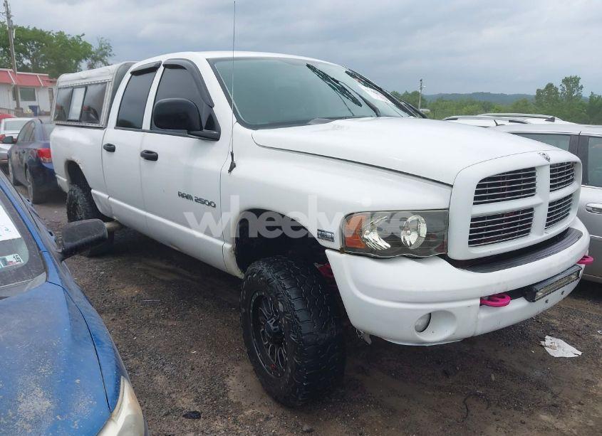 2003 Dodge Ram 2500 SLT/LARAMIE/ST (VIN 3D3KU28D03G823115) main photo