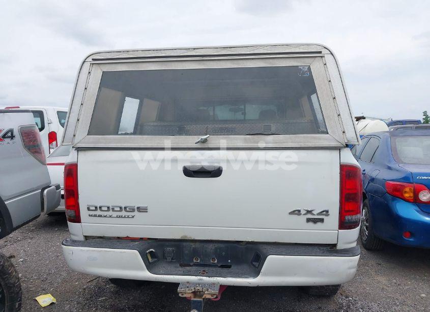 Photo 16 of 2003 Dodge Ram 2500 SLT/LARAMIE/ST (VIN 3D3KU28D03G823115)