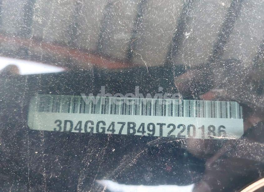 Photo 9 of 2009 Dodge Journey SE (VIN 3D4GG47B49T220186)