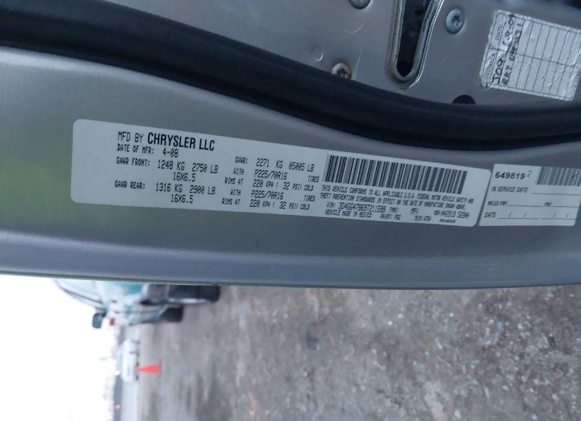 Photo 9 of 2009 Dodge Journey SE (VIN 3D4GG47B69T211599)