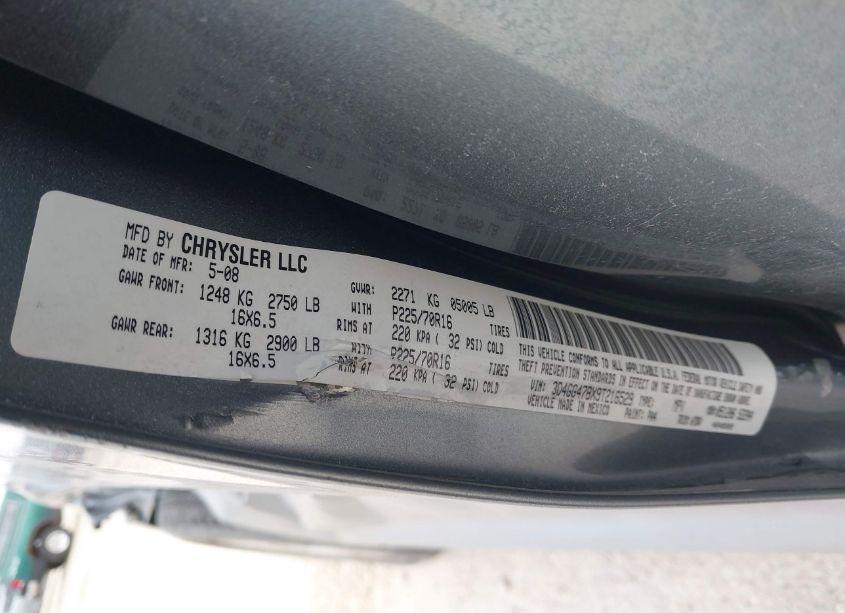 Photo 9 of 2009 Dodge Journey SE (VIN 3D4GG47BX9T216529)