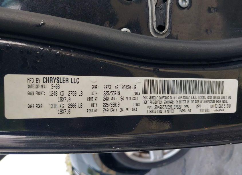 Photo 9 of 2009 Dodge Journey SXT (VIN 3D4GG57V29T167620)