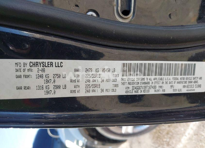 Photo 9 of 2009 Dodge Journey R/T (VIN 3D4GG67V39T167499)