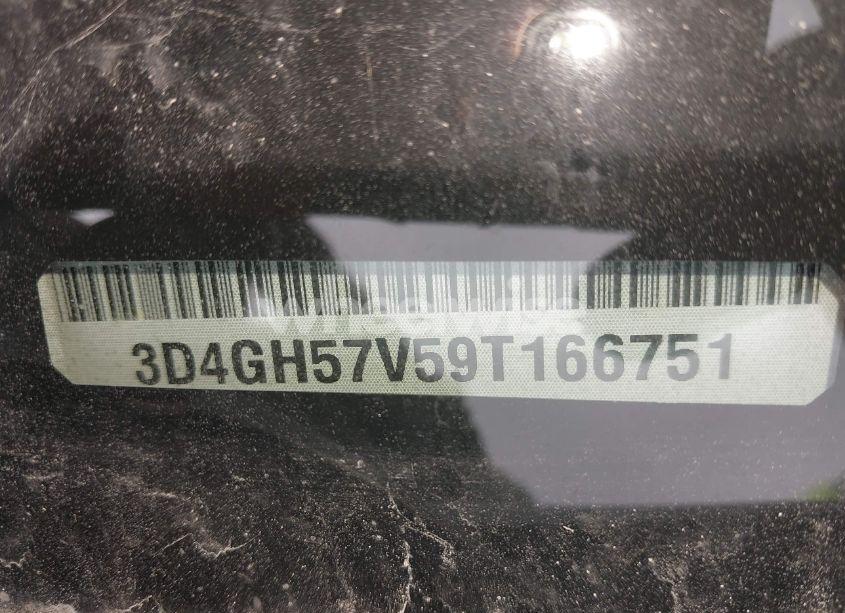 Photo 9 of 2009 Dodge Journey SXT (VIN 3D4GH57V59T166751)