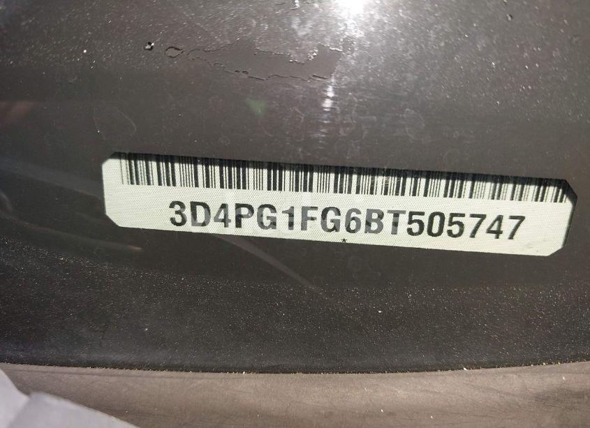 Photo 12 of 2011 Dodge Journey MAINSTREET (VIN 3D4PG1FG6BT505747)