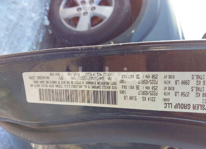 Photo 9 of 2011 Dodge Journey MAINSTREET (VIN 3D4PG1FG6BT552261)