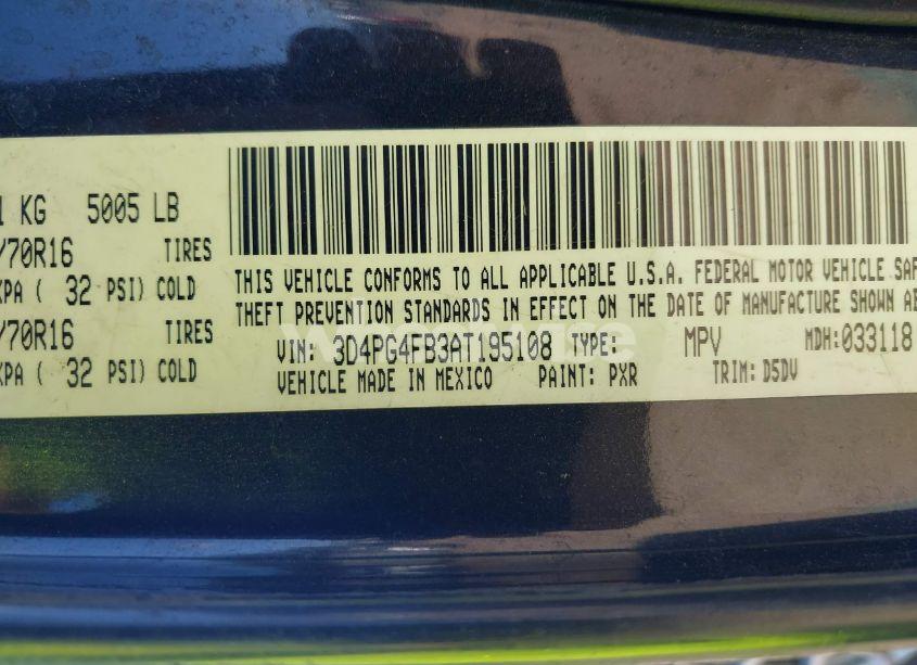 Photo 9 of 2010 Dodge Journey SE (VIN 3D4PG4FB3AT195108)