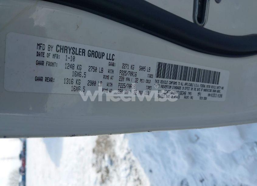 Photo 9 of 2010 Dodge Journey SE (VIN 3D4PG4FBXAT166348)