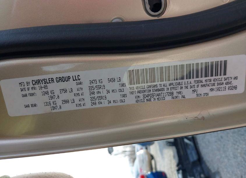 Photo 9 of 2010 Dodge Journey SXT (VIN 3D4PG5FV4AT117288)