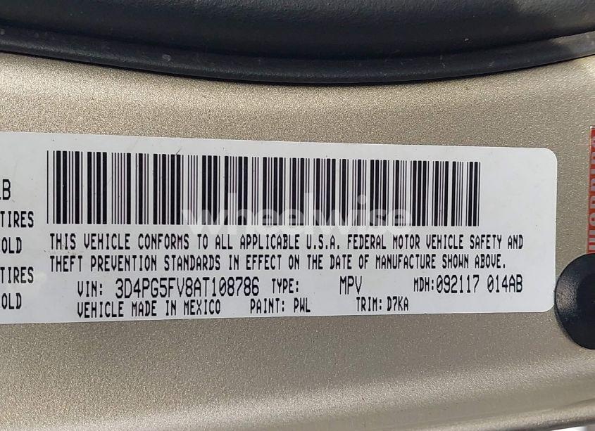 Photo 9 of 2010 Dodge Journey SXT (VIN 3D4PG5FV8AT108786)
