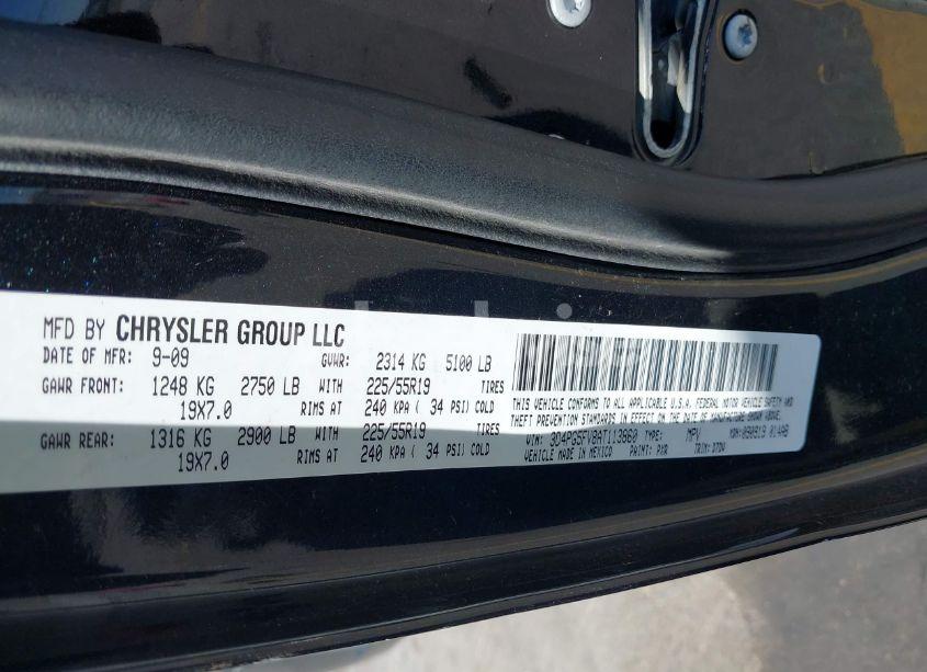 Photo 9 of 2010 Dodge Journey SXT (VIN 3D4PG5FV8AT113860)