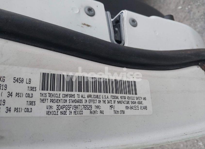 Photo 9 of 2010 Dodge Journey SXT (VIN 3D4PG5FV9AT176529)