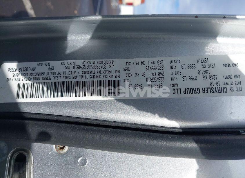 Photo 9 of 2010 Dodge Journey R/T (VIN 3D4PG9FV2AT274910)