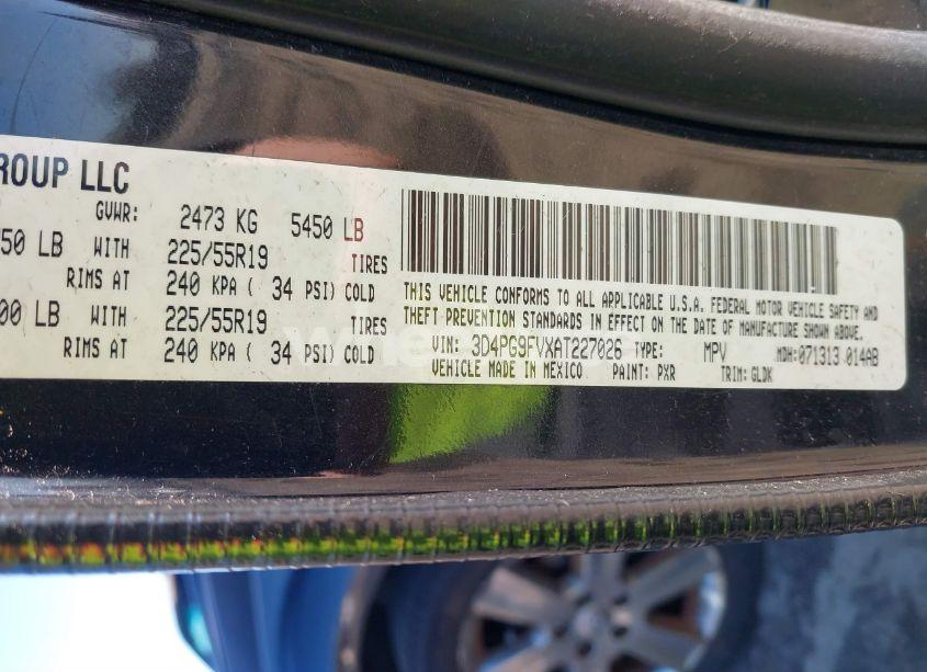 Photo 9 of 2010 Dodge Journey R/T (VIN 3D4PG9FVXAT227026)