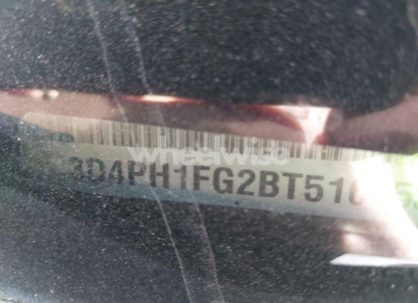 Photo 9 of 2011 Dodge Journey MAINSTREET (VIN 3D4PH1FG2BT516953)