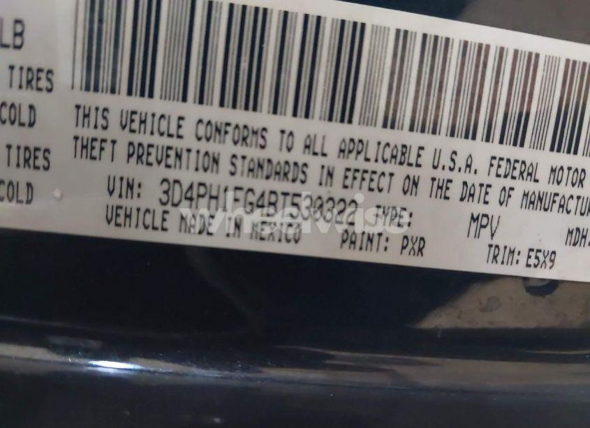 Photo 9 of 2011 Dodge Journey MAINSTREET (VIN 3D4PH1FG4BT530322)