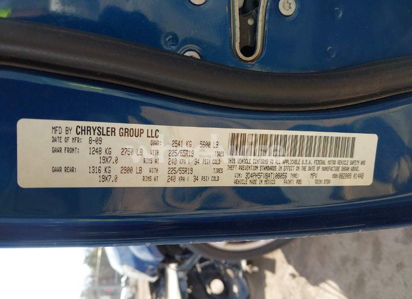 Photo 9 of 2010 Dodge Journey SXT (VIN 3D4PH5FV8AT108056)