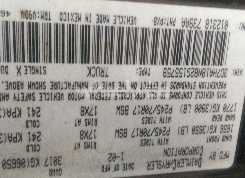 Photo 9 of 2002 Dodge Ram 1500 ST (VIN 3D7HA18N82G155759)