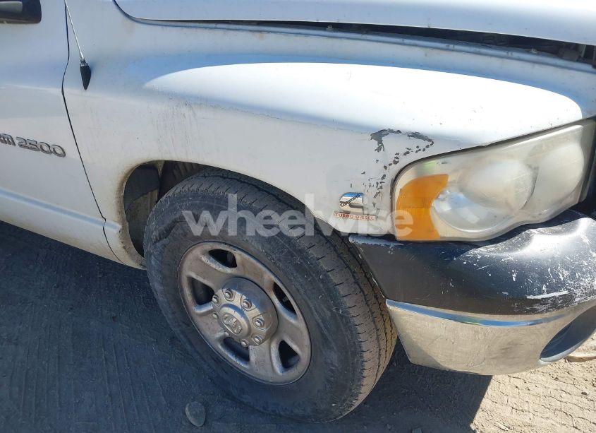 Photo 18 of 2003 Dodge Ram 2500 SLT/LARAMIE/ST (VIN 3D7KA28673G732934)