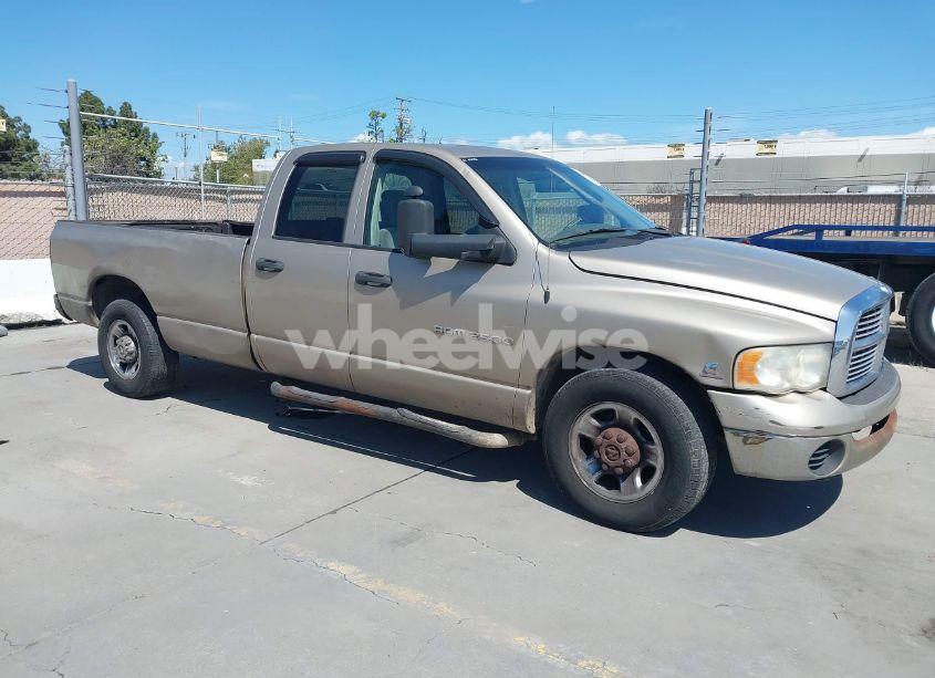 2003 Dodge Ram 2500 SLT/LARAMIE/ST (VIN 3D7KA28C43G791915) main photo