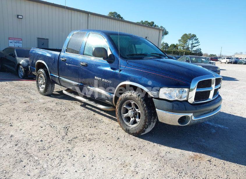 2003 Dodge Ram 2500 SLT/LARAMIE/ST (VIN 3D7KA28D33G730953) main photo