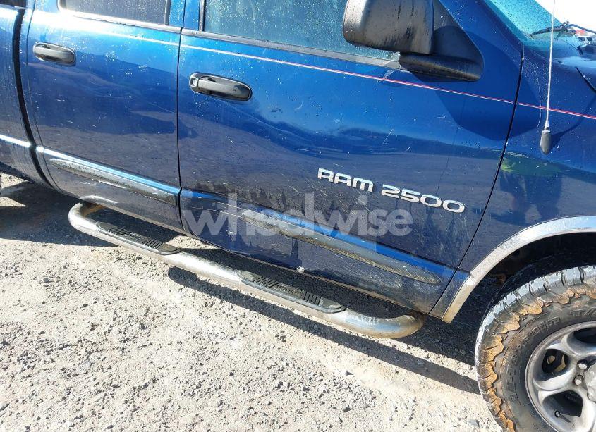 Photo 6 of 2003 Dodge Ram 2500 SLT/LARAMIE/ST (VIN 3D7KA28D33G730953)