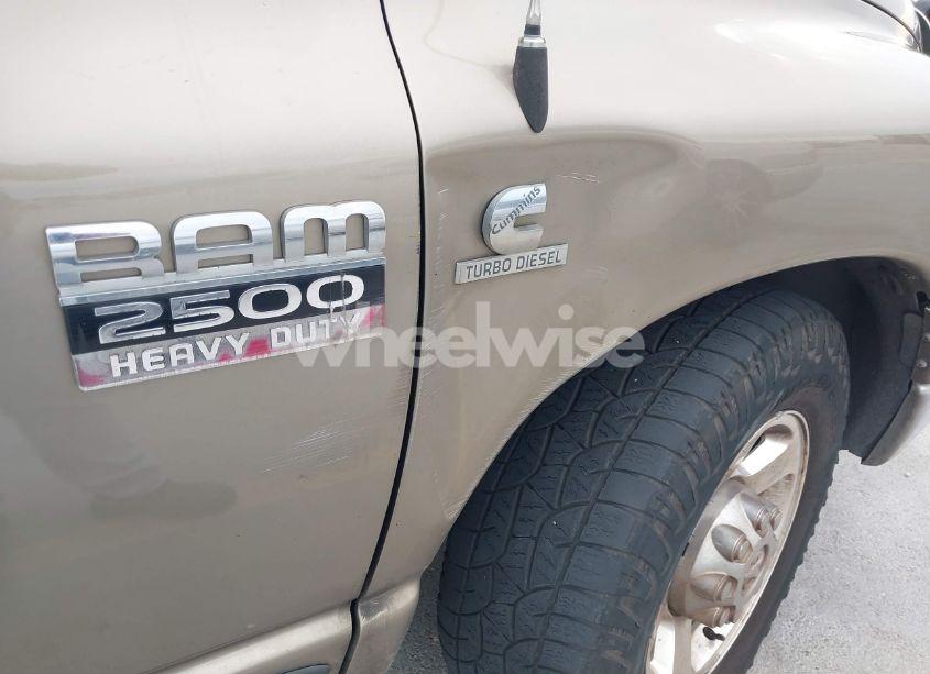 Photo 6 of 2007 Dodge Ram 2500 SLT/SPORT (VIN 3D7KR28A17G803113)