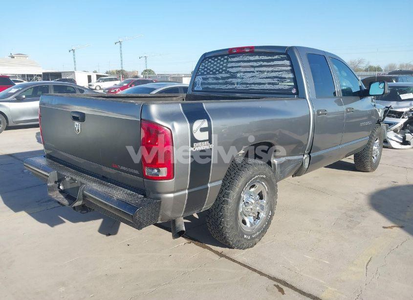 Photo 4 of 2005 Dodge Ram 2500 SLT/LARAMIE (VIN 3D7KR28C15G826003)