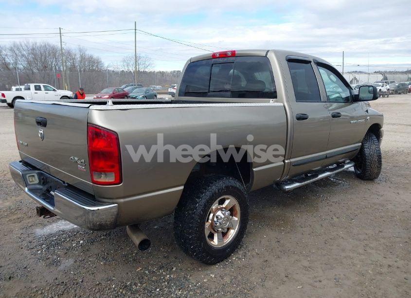 Photo 4 of 2006 Dodge Ram 2500 SLT/TRX4 OFF ROAD/SPORT/POWER WAGON (VIN 3D7KS28C06G101725)