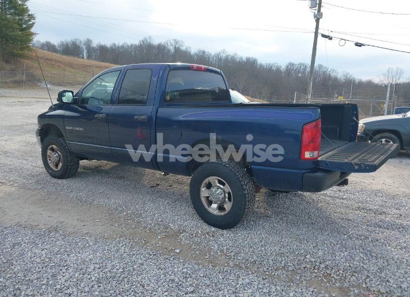 Photo 3 of 2005 Dodge Ram 2500 SLT/LARAMIE (VIN 3D7KS28C15G793024)