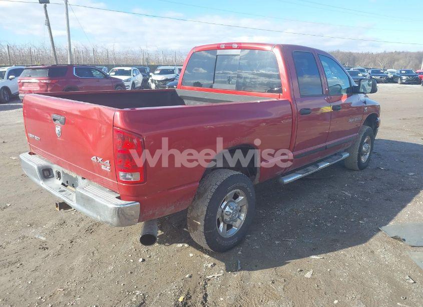 Photo 4 of 2006 Dodge Ram 2500 SLT/TRX4 OFF ROAD/SPORT/POWER WAGON (VIN 3D7KS28C36G116459)