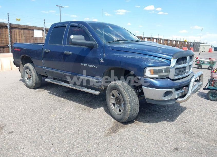 2005 Dodge Ram 2500 SLT/LARAMIE (VIN 3D7KS28C55G850762) main photo