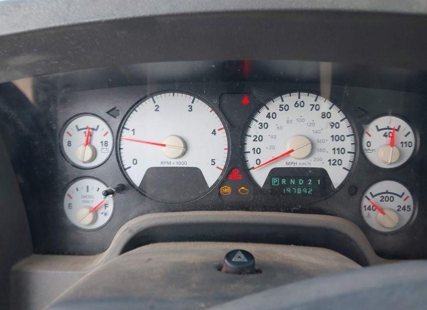 Photo 7 of 2007 Dodge Ram 2500 SLT/TRX4 OFF ROAD/SPORT/POWER WAGON (VIN 3D7KS28C77G747796)