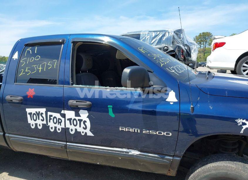 Photo 6 of 2005 Dodge Ram 2500 SLT/LARAMIE (VIN 3D7KS28D65G771187)