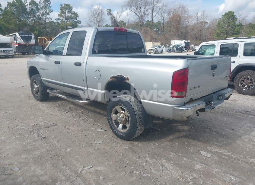 Photo 3 of 2005 Dodge Ram 2500 SLT/LARAMIE (VIN 3D7KS28D75G824382)