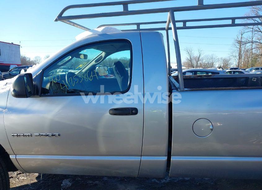 Photo 14 of 2003 Dodge Ram 2500 SLT/LARAMIE/ST (VIN 3D7KU26D23G719971)