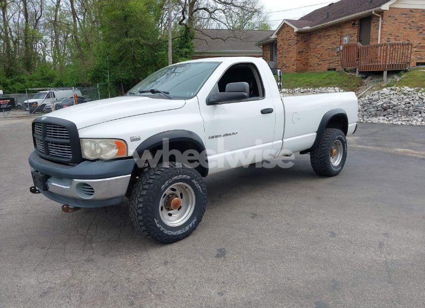 Photo 2 of 2003 Dodge Ram 2500 ST (VIN 3D7KU26DX3G717885)