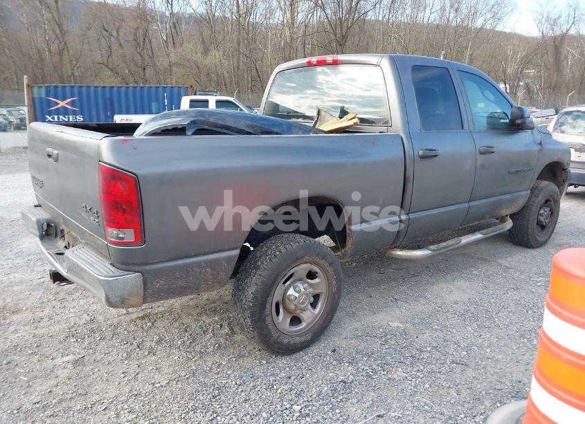 Photo 4 of 2004 Dodge Ram 2500 SLT/LARAMIE (VIN 3D7KU28C14G283569)