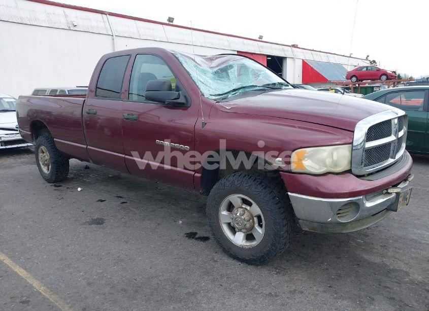 2003 Dodge Ram 2500 SLT/LARAMIE/ST (VIN 3D7KU28C23G765403) main photo