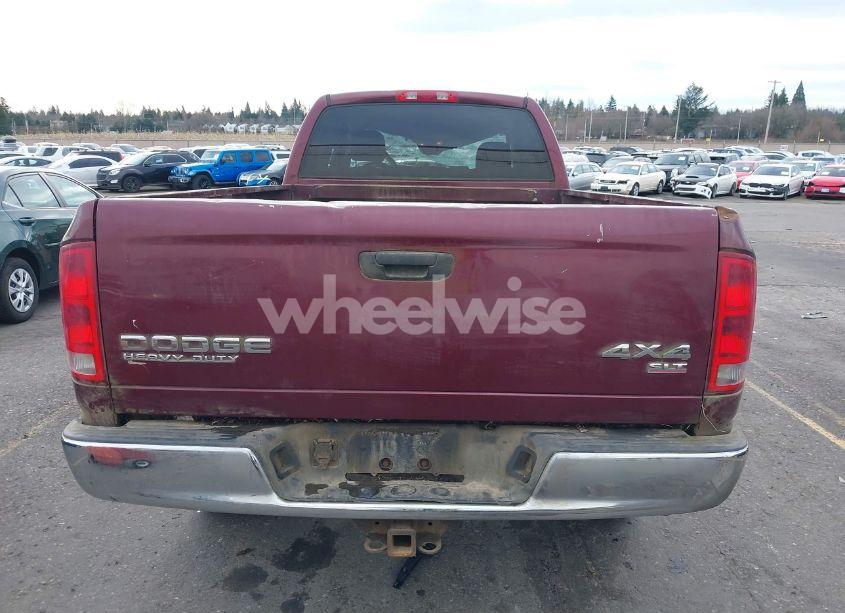 Photo 16 of 2003 Dodge Ram 2500 SLT/LARAMIE/ST (VIN 3D7KU28C23G765403)