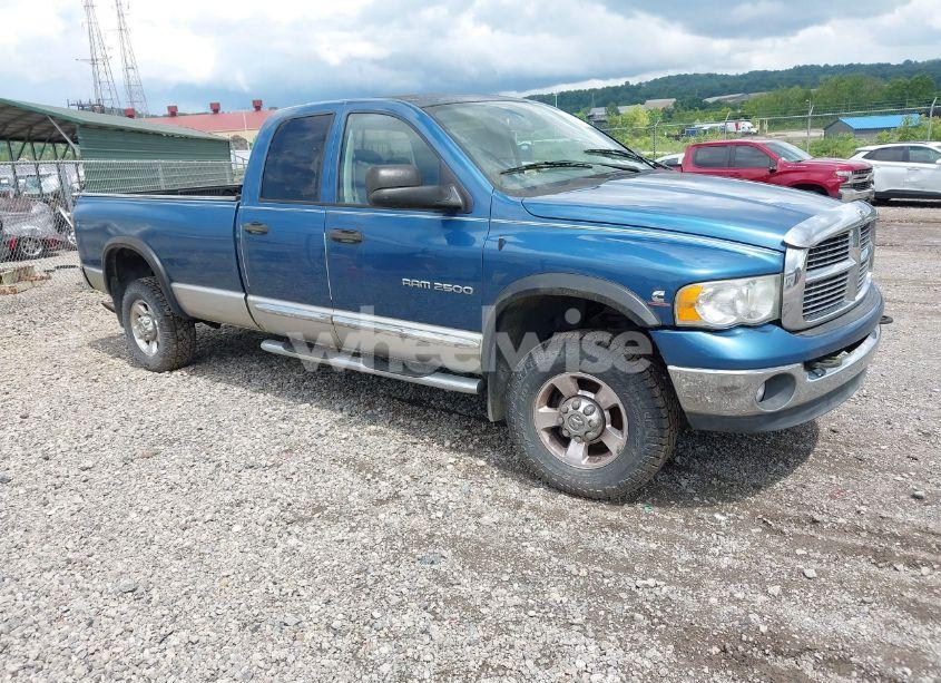 2004 Dodge Ram 2500 SLT/LARAMIE (VIN 3D7KU28C44G266314) main photo